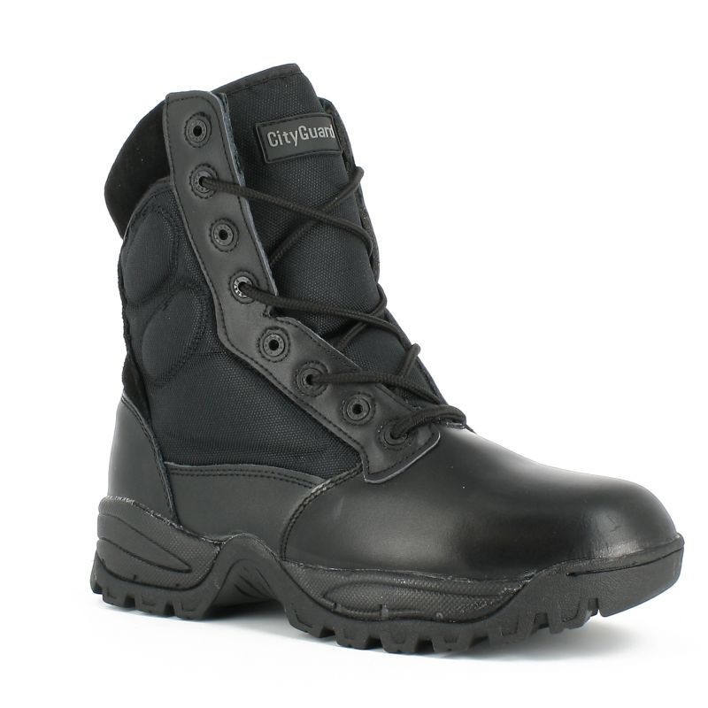 Chaussures De Sécurité Rangers City Guard - Cuir/Cordura - Double Zip - Semelle Antidérapante