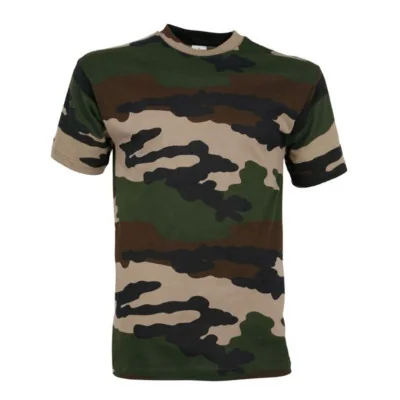 3 T-shirts militaire : 2 Uni et 1 Camouflage CE - Equipement militaire t-shirt camouflage quaerius 3 T-shirts militaire : 2 Uni et 1 Camouflage CE - Equipement militaire t-shirt camouflage quaerius