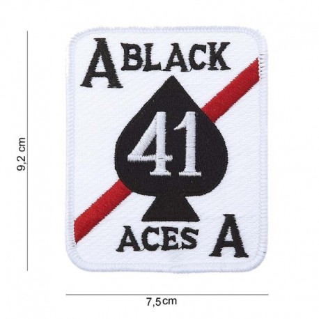 Patch Tissu Black Aces