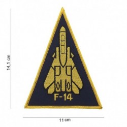 Patch Tissu F-14 Jaune