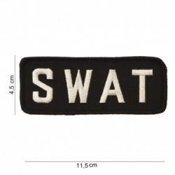 Patch Tissu SWAT Noir