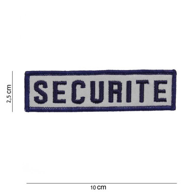 Patch Tissu Sécurité Réfléchissant