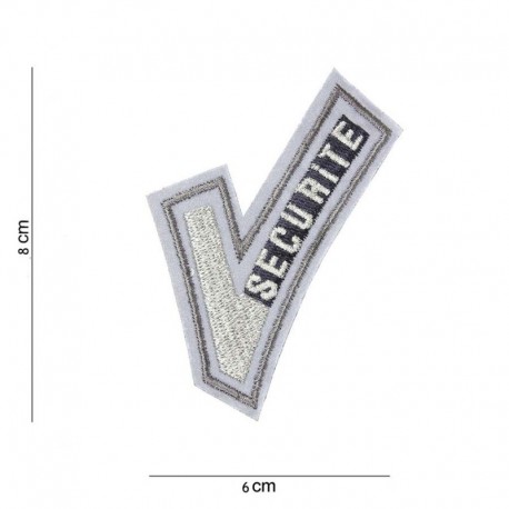 Patch Tissu Sécurité Réfléchissant V 101 Incorporated - Accueil sur   - Vêtements militaire et Equipements