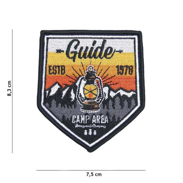 Patch Tissu Guide Camp Area 101 Incorporated - Accueil sur Quaerius.com - Vêtements militaire et Equipements de Sécur