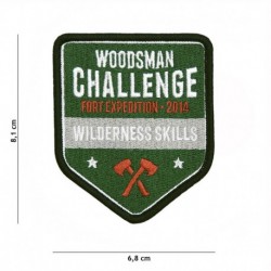 Patch Tissu Woodsman Challenge