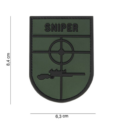 Patch 3D PVC Sniper 101 Incorporated - Accueil sur Quaerius.com - Vêtements militaire et Equipements de Sécurité 