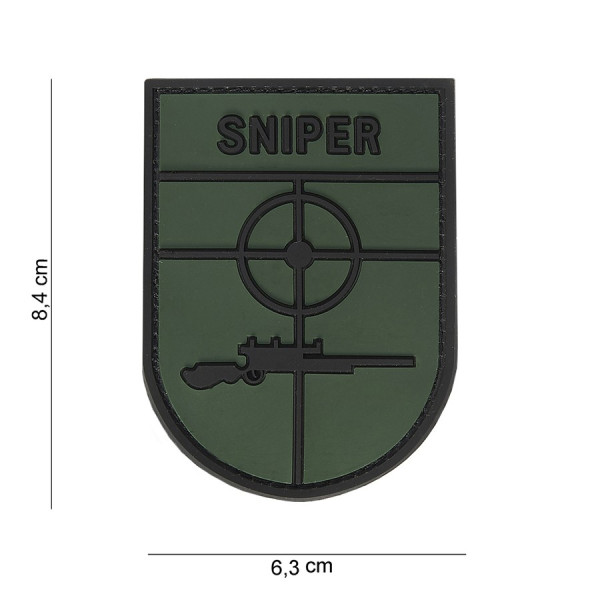 Patch 3D PVC Sniper 101 Incorporated - Accueil sur Quaerius.com - Vêtements militaire et Equipements de Sécurité 
