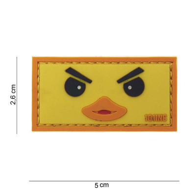 Patch 3D PVC Duckface Jaune