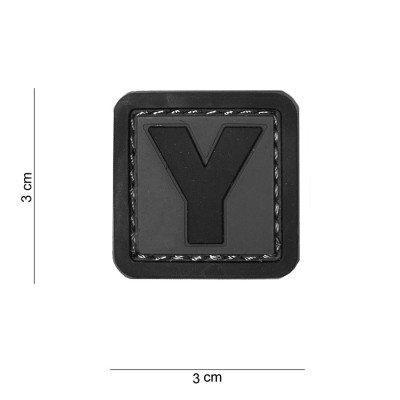 Patch 3D PVC Lettre Y