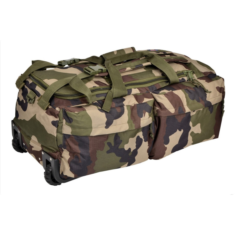 Sac de Voyage à Roulettes 110L Camouflage CE Cityguard 2757 - Equipement militaire sac tactique quaerius