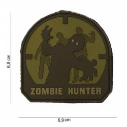 Patch PVC Zombie Hunter Vert