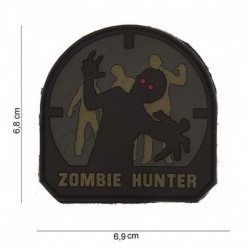 Patch PVC Zombie Hunter Noir