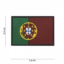 Patch 3D PVC Drapeau Portugal