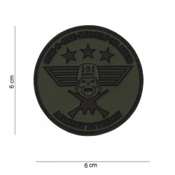 Patch 3D PVC Skull 101 Incorporated Airsoft Division (petit)