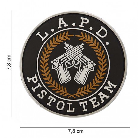 Patch 3D PVC L.A.P.D. Pistol Team