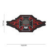 Patch 3D PVC Skull Flammes 101 Incorporated - Accueil sur Quaerius.com - Vêtements militaire et Equipements de Sécuri