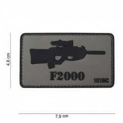 Patch 3D PVC Gun F2000
