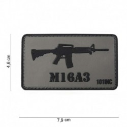 Patch 3D PVC Gun M16A3