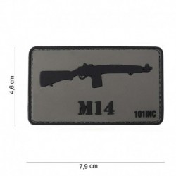 Patch 3D PVC Gun M14