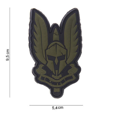 Patch 3D PVC Spartan Vert