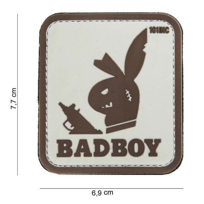 Patch 3D PVC Badboy Sable