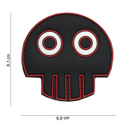 Patch 3D PVC Skull Big Eye