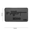 Patch 3D PVC Gun M200 101 Incorporated - Accueil sur Quaerius.com - Vêtements militaire et Equipements de Sécurité 