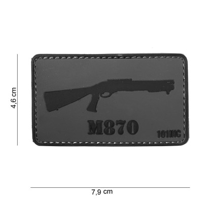 Patch 3D PVC Gun M870