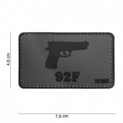 Patch 3D PVC Gun 92F