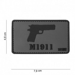 Patch 3D PVC Gun M1911