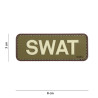 Patch 3D PVC SWAT Vert et Marron 101 Incorporated - Accueil sur Quaerius.com - Vêtements militaire et Equipements de 