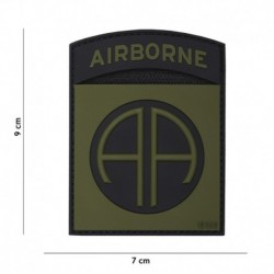 Patch 3D PVC 82nd Airborne Vert