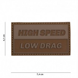 Patch 3D PVC High Speed Low Drag Coyote