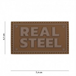Patch 3D PVC Real Steel Coyote