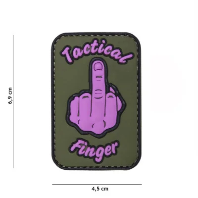 Patch 3D PVC Tactical Finger Rose 101 Incorporated - Accueil sur Quaerius.com - Vêtements militaire et Equipements de