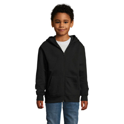 Sweat Personnalisé Hoodie Full Zip Enfant Quaerius