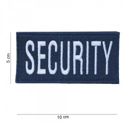 Patch Tissu Security Bleu (large)