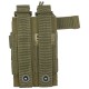 Porte-chargeur Bungee/Cover Pistolet Double 5.11 Tactical - Equipements Militaire Poche 5.11 Quaerius