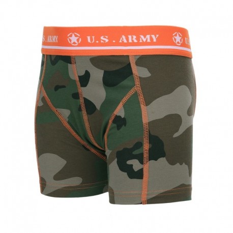 Boxer Camouflage Us Army Enfant