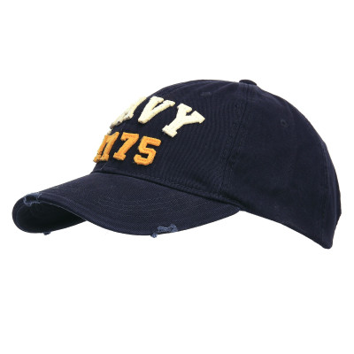 Casquette Baseball Délavée Navy 1775 Fostex - Casquettes sur Quaerius.com - Vêtements militaire et Equipements