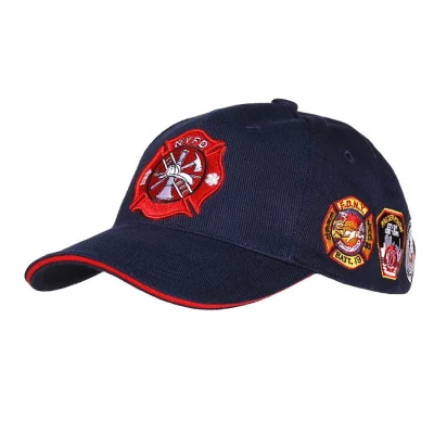 Casquette Baseball Pompiers Nyfd New York Fire District Fostex - Casquettes sur Quaerius.com - Vêtements milit