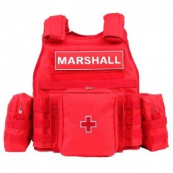 Harnais Chest Rig Marshall Red