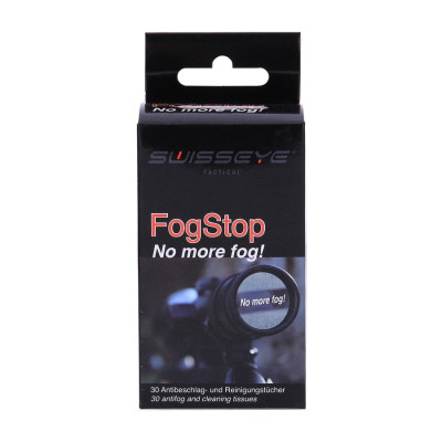 Lingettes Anti Buée Fog Stop 30 Pièces