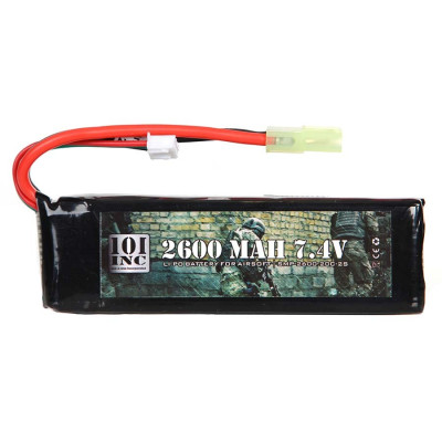 Pile Li-Po 7.4V -2600 Mah