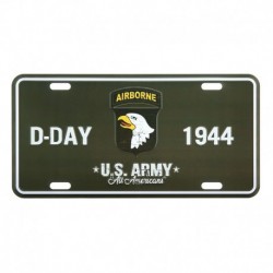 Plaque Immatriculation US D-Day 1944 101St Airborne