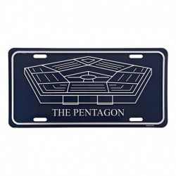 Plaque Immatriculation US Pentagon