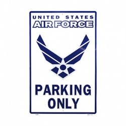 Plaque Metal Deco Air Force