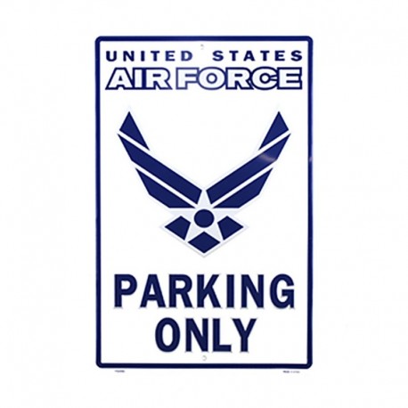 Plaque Metal Deco Air Force