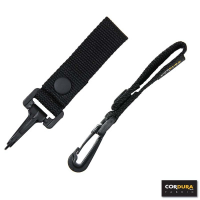 Porte Clé Cordura Avec Boucle Plastique