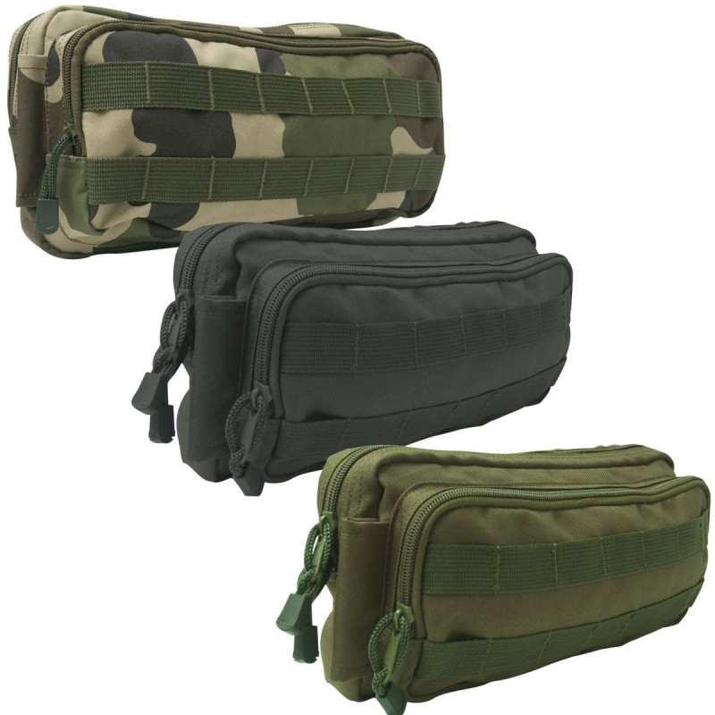 Pochette Horizontale Opex 30*18 (comptabile molle) DCA France - Equipement militaire poche sac à dos quaerius